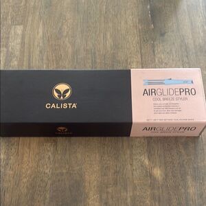 NEW- Calista AirGlide Pro Cool Breeze Styler- baby blue